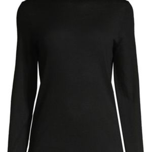Lord & Taylor Turtleneck Merino Wool Sweater